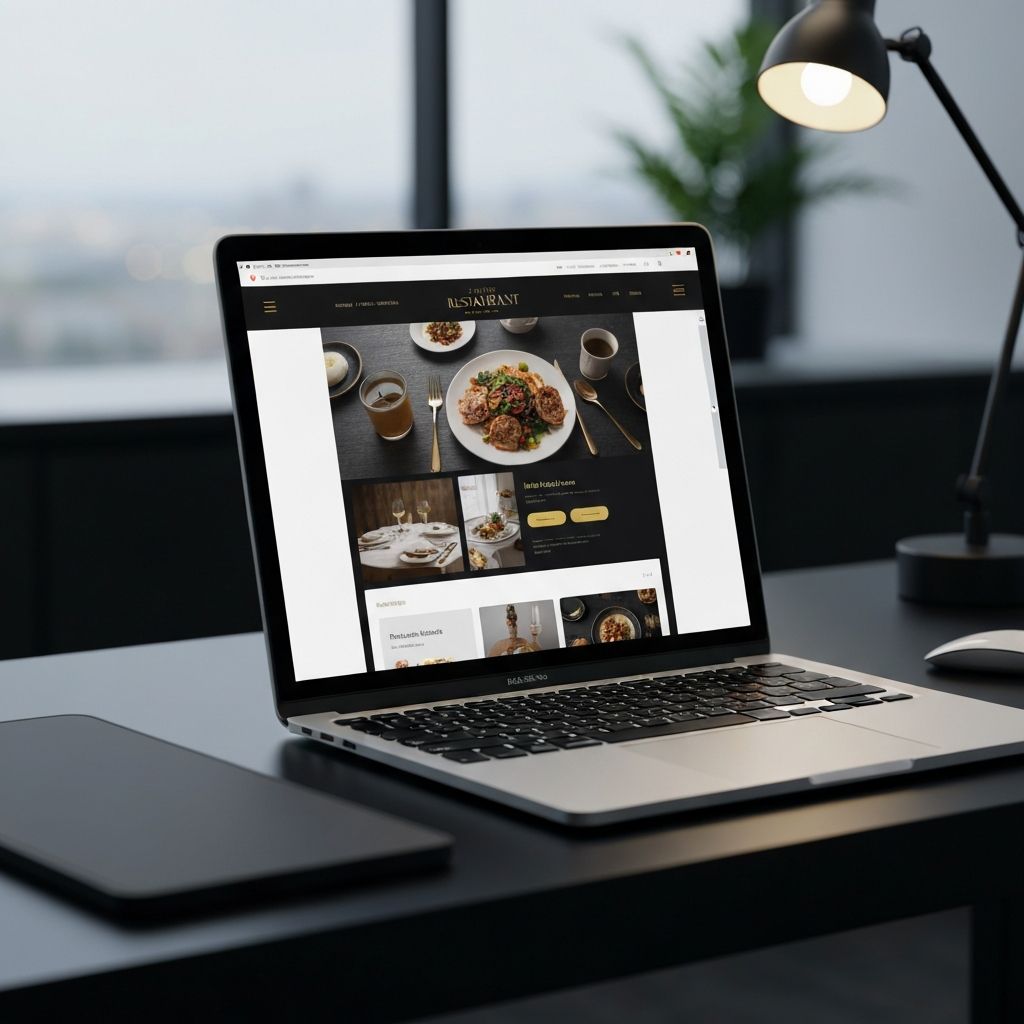 Diseño web profesional en MacBook